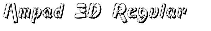 Ampad 3D Regular