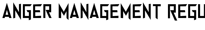 Anger Management Regular