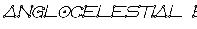 AngloCelestial Bold Italic