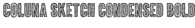 Coluna Sketch Condensed Bold