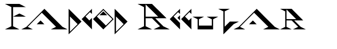 Fadgod Regular