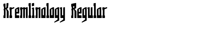 Kremlinology Regular