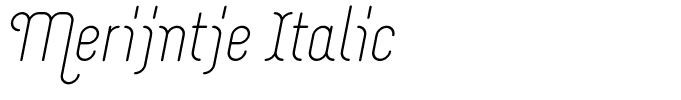 Merijntje Italic