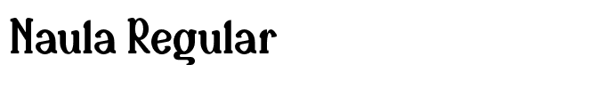 Naula Regular