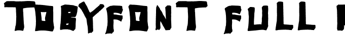 TobyFont Full reduced