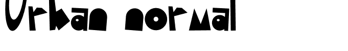 Urban normal