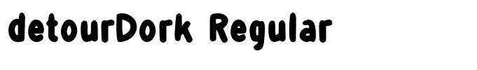 detourDork Regular