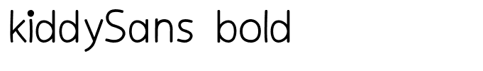 kiddySans bold