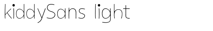 kiddySans light