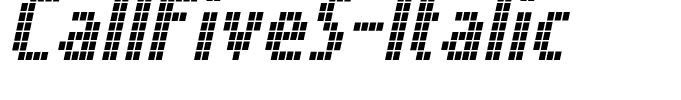 CallFiveS-Italic