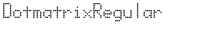DotmatrixRegular