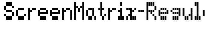 ScreenMatrix-RegularCondensed