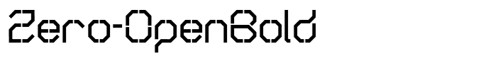 Zero-OpenBold