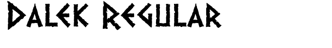 Dalek Regular