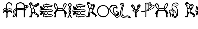 FakeHieroglyphs Regular