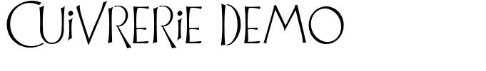 Cuivrerie Demo