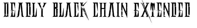 Deadly Black Chain Extended