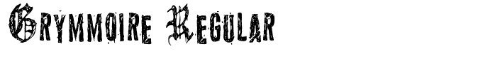 Grymmoire Regular