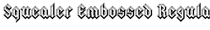 Squealer Embossed Regular