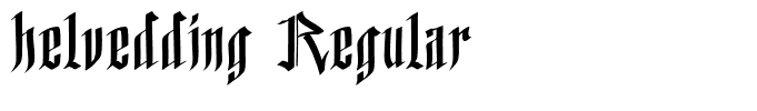 helvedding Regular