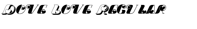 Dove Love Regular