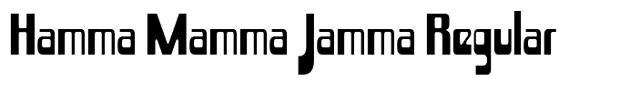 Hamma Mamma Jamma Regular