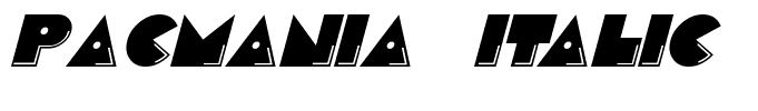 Pacmania Italic