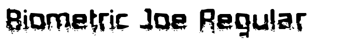 Biometric Joe Regular