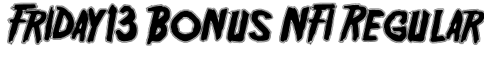 Friday13 Bonus NFI Regular
