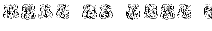 Hard to Read Monograms Regular