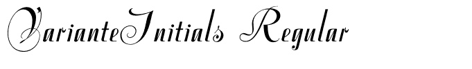 VarianteInitials Regular
