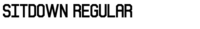Sitdown Regular