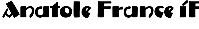 Anatole France iF Normal reduced