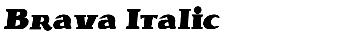 Brava Italic