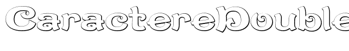 CaractereDoublet Beveled Regular