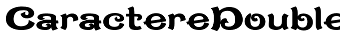 CaractereDoublet Limited Version Regular