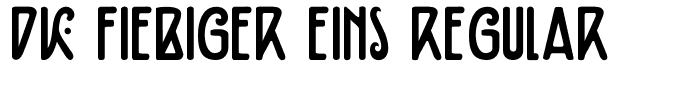 DK Fiebiger Eins Regular