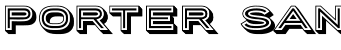 Porter Sans Block Regular