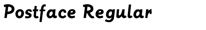 Postface Regular