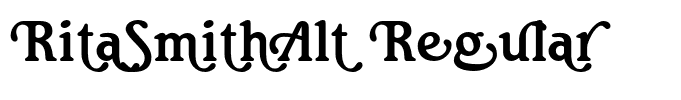 RitaSmithAlt Regular