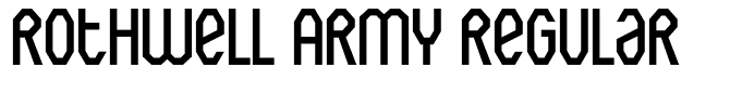 Rothwell Army Regular