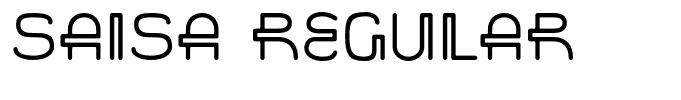 Saisa Regular