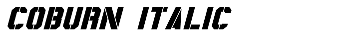 Coburn Italic