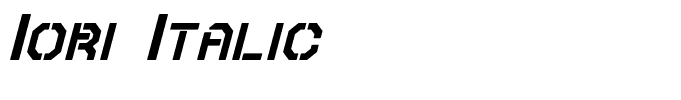 Iori Italic