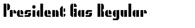 President Gas Regular
