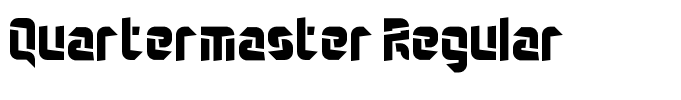 Quartermaster Regular