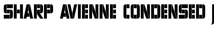 Sharp Avienne Condensed Regular