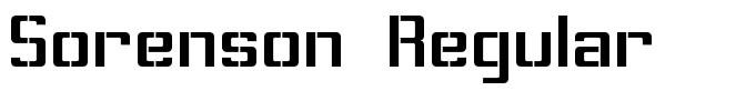 Sorenson Regular