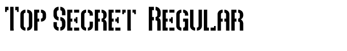 Top Secret  Regular