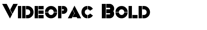 Videopac Bold